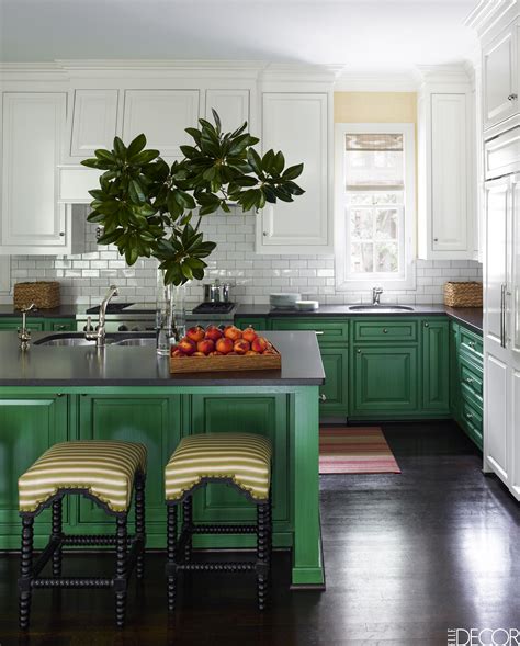 These Gorgeous Green Kitchens Will Make You Feel Alive Green Kitchen