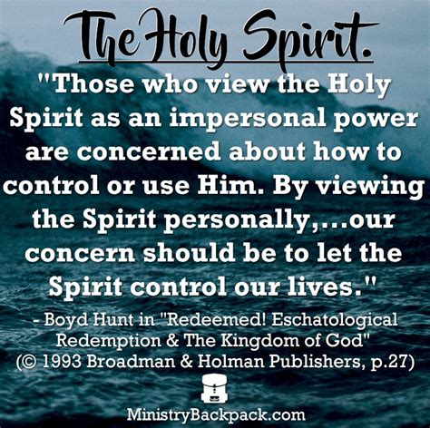 Happiness through the holy spirit the lord jesus acts through the holy spirit; Pack This - Ministry Quote: The Holy Spirit - Ministry ...