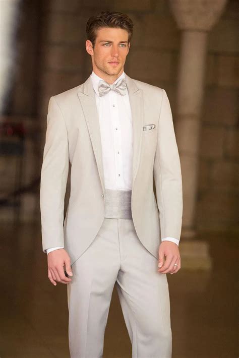 custom made cream colored groom wedding suits bespoke men suit tailored cream colored tuxedos
