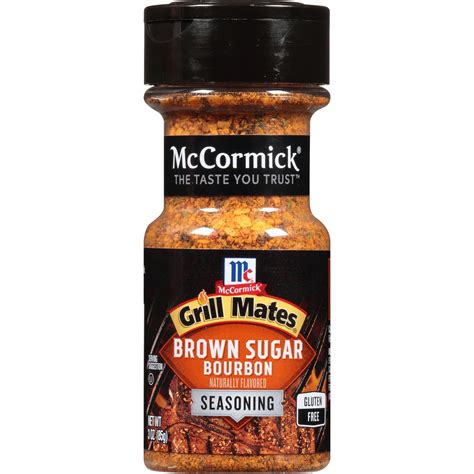 Mccormick Grill Mates Brown Sugar Bourbon Seasoning 3 Oz