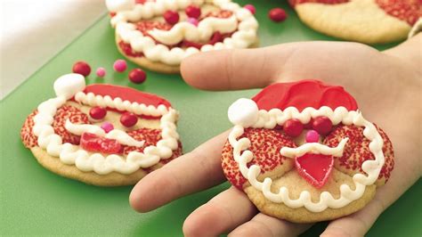 Pillsbury christmas sugar cookes : Santa Claus Sugar Cookies Recipe - Pillsbury.com