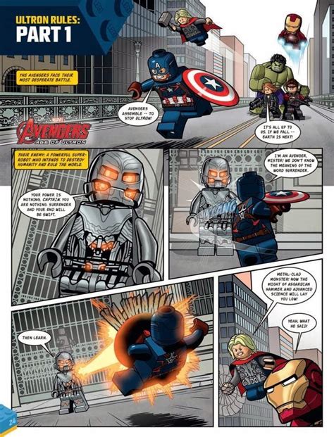 SuperhÉroes Del Futuro Pasado Preview Lego Avengers Age Of Ultron