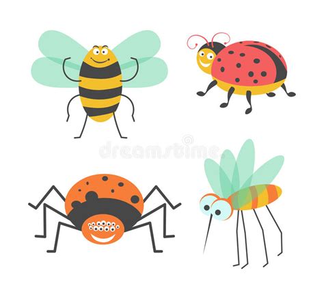Funny Insects Stock Illustrations 5269 Funny Insects Stock