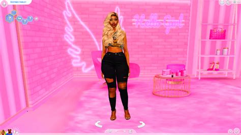 Download Pink Theme The Sims 4 Cas Background