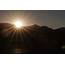 Sunset Sun Rays Over Mountains  Free Stock Photo LibreShot