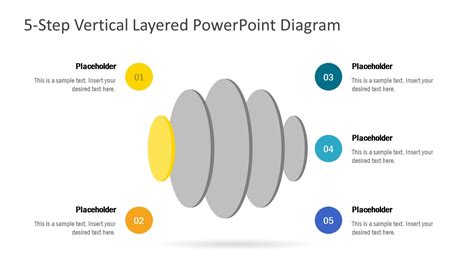 Vertical Layered Diagram Design For Powerpoint Slidemodel The Best