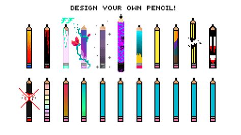 Editing Design Your Own Pencil Free Online Pixel Art Drawing Tool