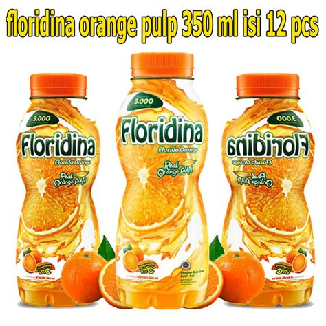 Floridina Orange Floridina Orange 350ml 1 Dus Isi 12 Pcs Lazada Indonesia