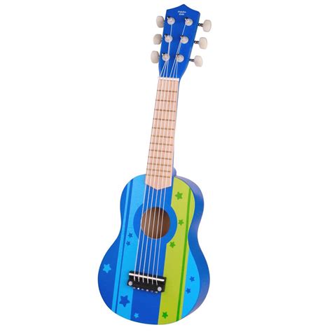 Pidoko Kids Wooden Toy Guitar Ukulele Musical Instruments For