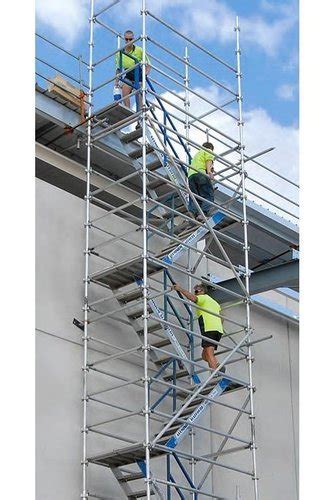 Aluminium Scaffold With Stairway Rent Hire At Rs 20000piece