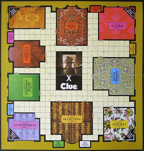 Uk Clue Board Game Clue Games Vintage Board Games