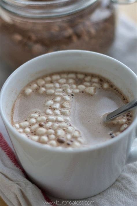 Homemade Hot Chocolate Mix Video Lauren S Latest