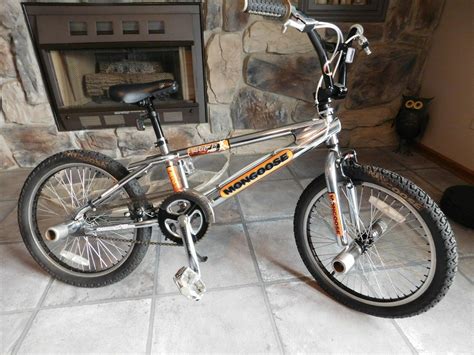 Rare 20in Chrome Mongoose Hoop D Pro Bmx Freestyle Bike Rare