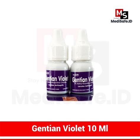 Jual Gentian Violet 10 Ml Obat Kumur Mulut Sariawan Btl Shopee
