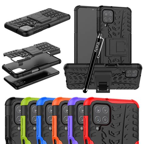 For Samsung Galaxy A12 Case Heavyduty Armor Hybrid Rugged Shockproof Tough Cover Ebay