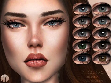 The Sims Resource Realistic Eyecolors Bes11 By Busra Tr • Sims 4 Downloads