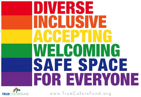 True Colors United Truecolorsday Create A Safe Space
