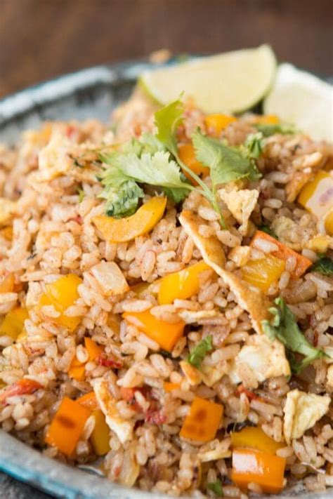 Mexican Fried Rice Oh Sweet Basil