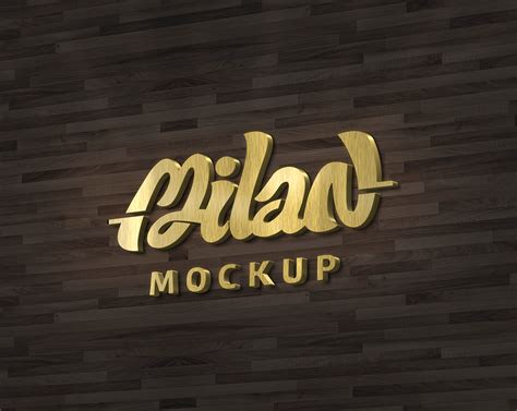 3d Logo 3d Logo Mockup Plmwired