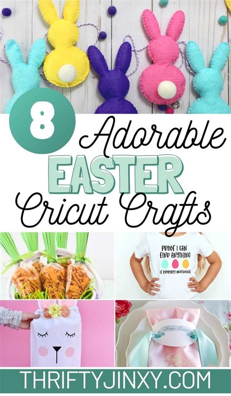 Get Ready For Spring With These 8 Adorable Cricut Easter Projects