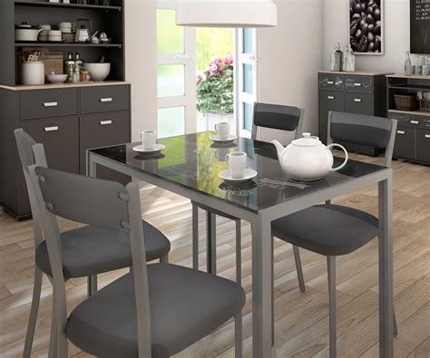 Las mesas y sillas para el comedor, de cocina y conjuntos de salón que encontrarás en esta sección son una propuesta de lo más completa. Comprar mesa de cocina|Mesas de Cocina Baratas Muebles ...