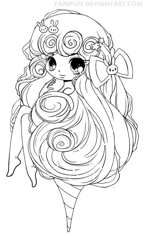 We did not find results for: Cotton Candy Lineart by *YamPuff on deviantART | Chibi ...