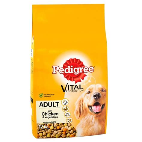 Pedigree Complete Adult Dog Food With Chicken And Vegetable 12kg Feedem