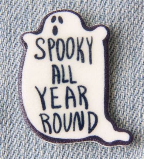 Spooky Pin Spooky Pins Halloween Fashion Spooky