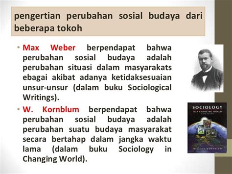 Teori Perubahan Sosial Max Weber Amat