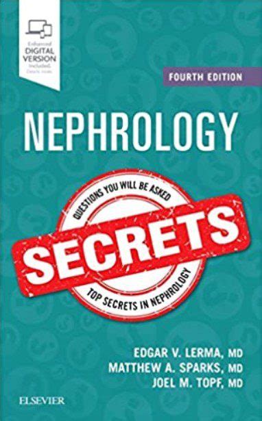 Nephrology Secrets 4th Edition Pdf Free Download Medical Study Zone