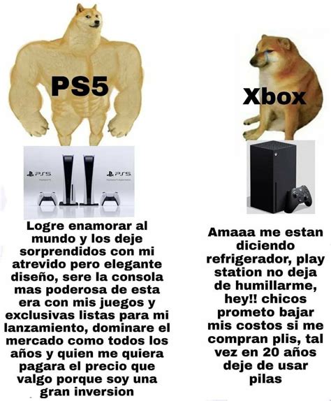 Xbox Vs Ps5 Memes Divertidos Chiste De Gatos Chistes Graciosos