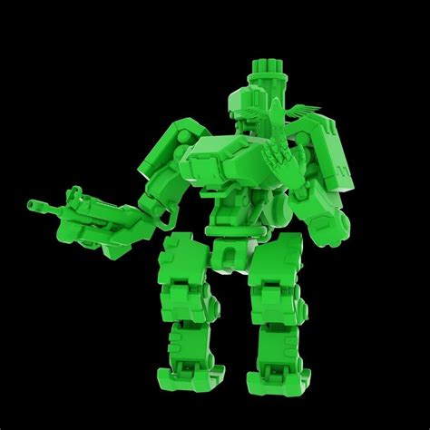 Bastion - Overwatch 3D printable model | CGTrader