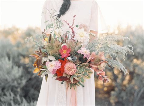 Bohemian Bridal Bouquet Wedding And Party Ideas 100 Layer Cake