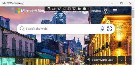 Get Started With Webview2 In Winui 2 Uwp Apps Microsoft Edge