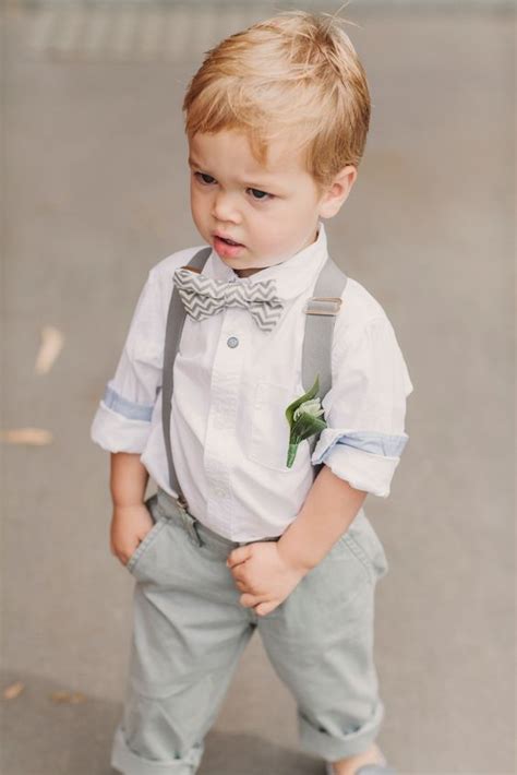 The ring bearer's outfit is completely up to you and depends on his age. 30 Timeless Grey and White Fall Wedding Ideas | Deer Pearl ...