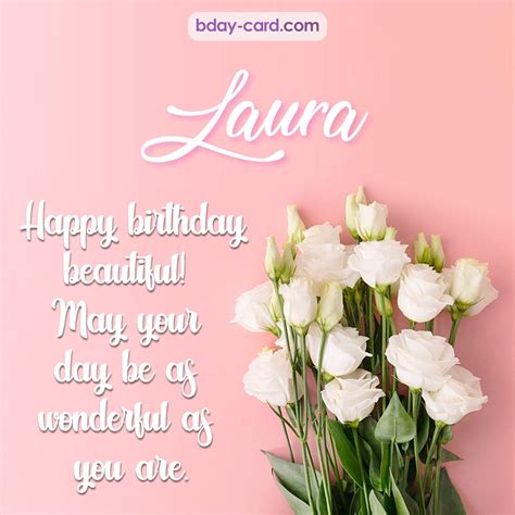 Birthday Images For Laura 💐 — Free Happy Bday Pictures And Photos