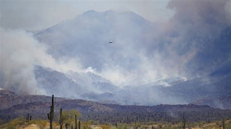 Arizona Wildfires Near Grand Canyon Tucson Continue To Grow