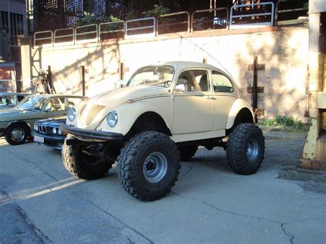 Volkswagen Beetle Body On A Lifted 4x4 Chassis Spotted In Germany Weirdwheels