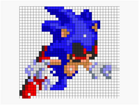 Bit Sonic Pixel Art Grid