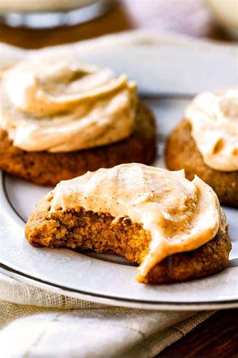 Best Ever Pumpkin Cookies With Cinnamon Cream Cheese Frosting