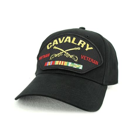 Us Army Cavalry Vietnam Veteran Ball Cap Us Army Branch Of Service