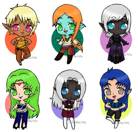 Chibi Elves By Lilith Lips On Deviantart
