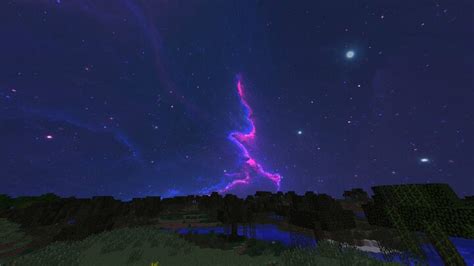 Purple Night Sky Overlay Custom Sky Overlay Minecraft Texture Pack