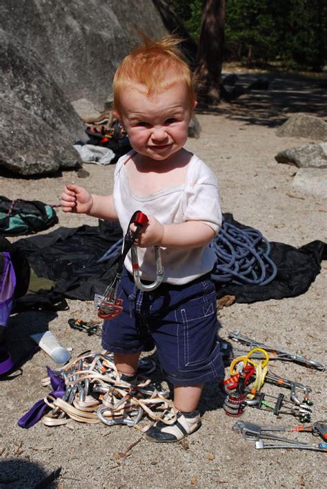 Mini Dirtbag Babys First Climbing Trip To Yosemite First Stop