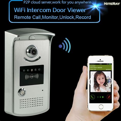Niteray Top Products Wireless Doorbell Long Range Video Intercom Ip