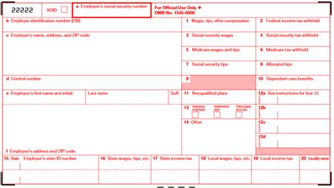 Employee W 2 Form 2023 Printable Forms Free Online