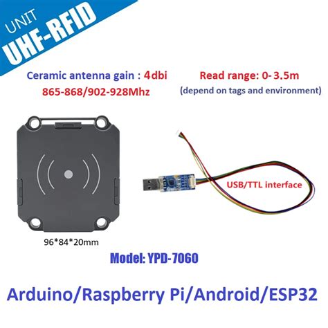 Invelion Uhf Rfid Unit Raspberry Pi Integrated Rfid Module Arduino M Uhf Reader Uart Usb