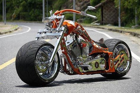 Fat Tire Custom Chopper Motorcycles Pinterest