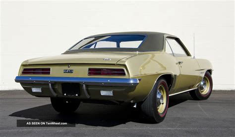 1969 Chevy Camaro Rally Sport Rs Olympic Gold