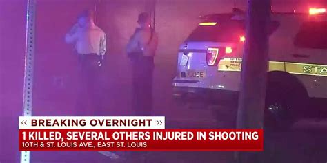 1 Dead 4 Injured In East St Louis Shooting Overnight